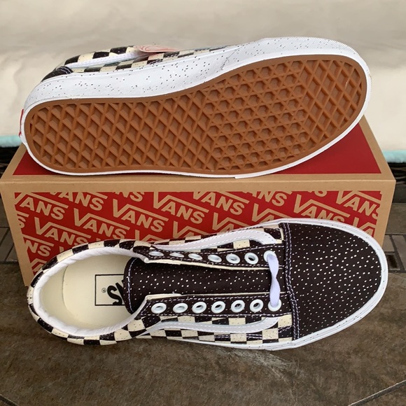 VANS OLD SKOOL CONFETTI BLACK/TRUE WHITE WMNS - Picture 4 of 15